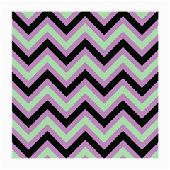 Zigzag Pattern Medium Glasses Cloth by Valentinaart