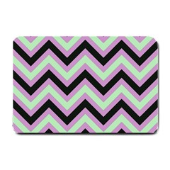 Zigzag Pattern Small Doormat  by Valentinaart