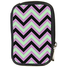 Zigzag Pattern Compact Camera Cases by Valentinaart