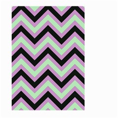 Zigzag Pattern Large Garden Flag (two Sides) by Valentinaart