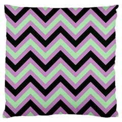 Zigzag Pattern Standard Flano Cushion Case (two Sides) by Valentinaart