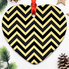 Zigzag Pattern Ornament (heart) by Valentinaart