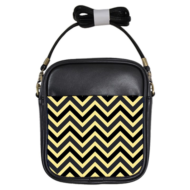 Zigzag pattern Girls Sling Bags