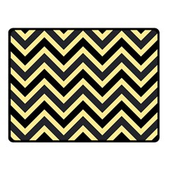 Zigzag Pattern Double Sided Fleece Blanket (small)  by Valentinaart