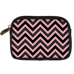 Zigzag Pattern Digital Camera Cases by Valentinaart