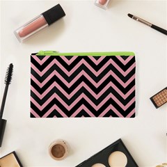 Zigzag Pattern Cosmetic Bag (xs) by Valentinaart