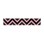 Zigzag pattern Flano Scarf (Mini) Back