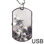 Watercolour Dog Tag USB Flash (Two Sides) Back