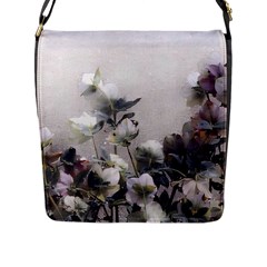 Watercolour Flap Messenger Bag (l)  by DeneWestUK