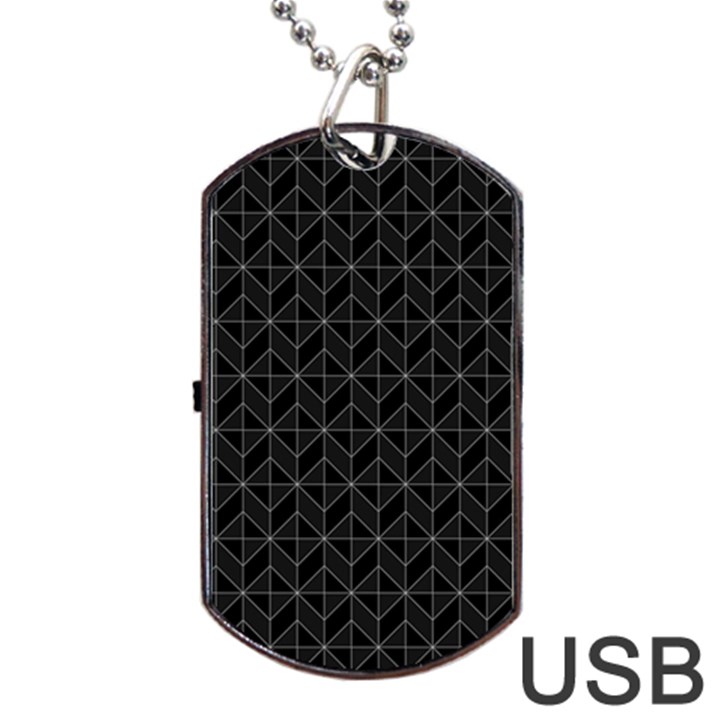 Pattern Dog Tag USB Flash (Two Sides)