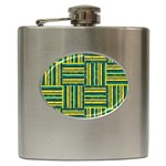 Pattern Hip Flask (6 oz) Front