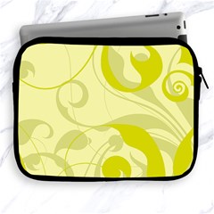 Floral Pattern Apple Ipad 2/3/4 Zipper Cases by Valentinaart