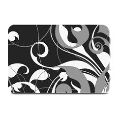 Floral Pattern Plate Mats by Valentinaart