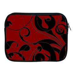 Floral Pattern Apple Ipad 2/3/4 Zipper Cases by Valentinaart