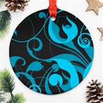 Floral pattern Ornament (Round) Front