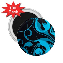 Floral pattern 2.25  Magnets (100 pack) 