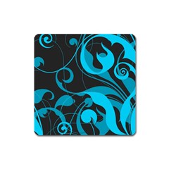 Floral pattern Square Magnet