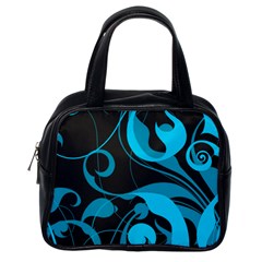 Floral pattern Classic Handbags (One Side)