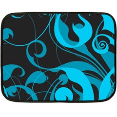 Floral pattern Fleece Blanket (Mini)