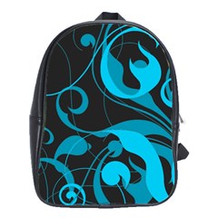 Floral pattern School Bags(Large) 