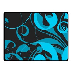 Floral pattern Fleece Blanket (Small)