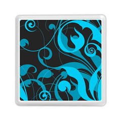 Floral pattern Memory Card Reader (Square) 