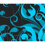 Floral pattern Deluxe Canvas 14  x 11  14  x 11  x 1.5  Stretched Canvas