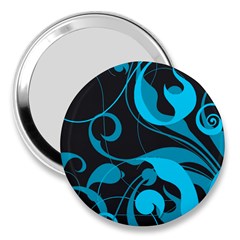 Floral pattern 3  Handbag Mirrors