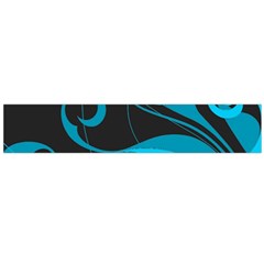 Floral pattern Flano Scarf (Large)