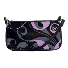 Floral Pattern Shoulder Clutch Bags by Valentinaart