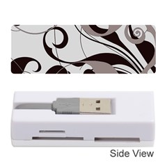 Floral Pattern Memory Card Reader (stick)  by Valentinaart