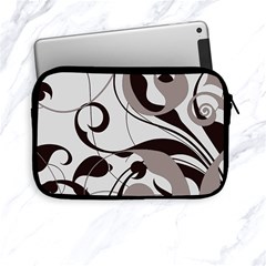 Floral Pattern Apple Ipad Mini Zipper Cases by Valentinaart