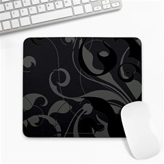 Floral Pattern Large Mousepads by Valentinaart