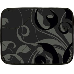 Floral Pattern Double Sided Fleece Blanket (mini) 