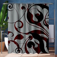 Floral Pattern Shower Curtain 60  X 72  (medium)  by Valentinaart