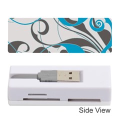 Floral Pattern Memory Card Reader (stick)  by Valentinaart