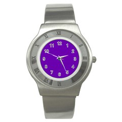 Color Stainless Steel Watch