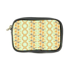 Ethnic Orange Pattern Coin Purse by linceazul