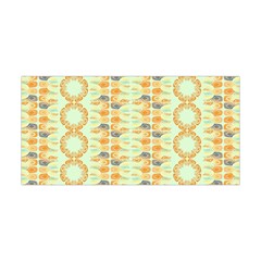 Ethnic Orange Pattern Yoga Headband by linceazul