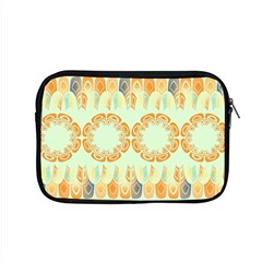 Ethnic Orange Pattern Apple Macbook Pro 15  Zipper Case by linceazul