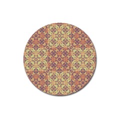 Vintage Ornate Baroque Magnet 3  (round) by dflcprints