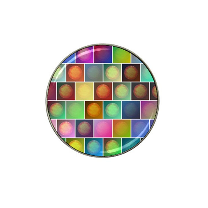 Multicolored Suns Hat Clip Ball Marker