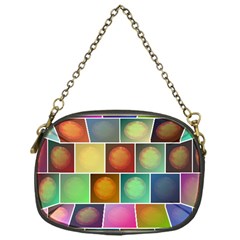 Multicolored Suns Chain Purses (one Side)  by linceazul