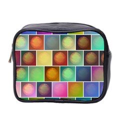 Multicolored Suns Mini Toiletries Bag 2-side by linceazul