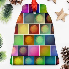 Multicolored Suns Ornament (bell) by linceazul