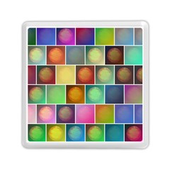 Multicolored Suns Memory Card Reader (square)  by linceazul