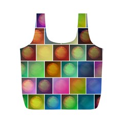 Multicolored Suns Full Print Recycle Bags (m)  by linceazul