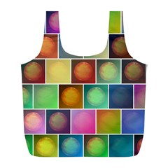 Multicolored Suns Full Print Recycle Bags (l)  by linceazul