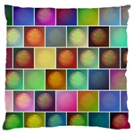 Multicolored Suns Standard Flano Cushion Case (Two Sides) Back