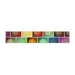 Multicolored Suns Flano Scarf (Mini) Front